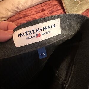 NWT Men’s Mizzen+Main Gray Pants
